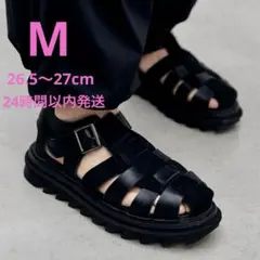 WYM LIDIM リドム シャークソール グルカサンダル 26.5ブラック