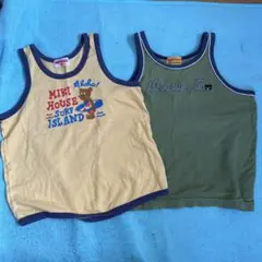 ミキハウス タンクトップ 2点セット