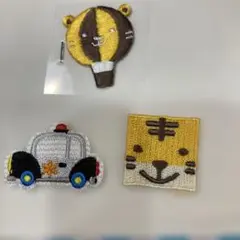 ワッペン3個セット☆お子様☆キッズ