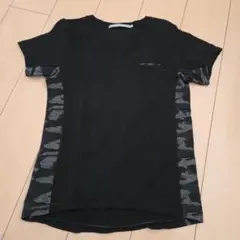 フランシストモークス　カモフラV Tシャツ　サイズ2