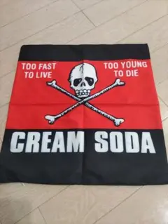 CREAM SODA スカルデザイン クッションカバー