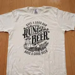 ラントリップ RUN & BEER Tシャツ Lサイズ