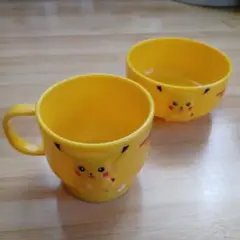 ピカチュウ マグコップ&茶碗 イエロー