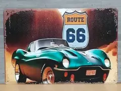 ROUTE66 レトロ風 ブリキ看板 OK2027