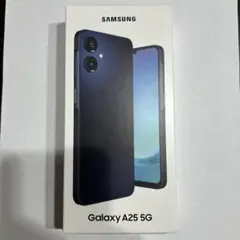 【新品未使用】GalaxyA25 5G黒