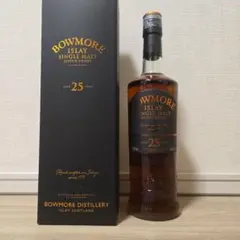 ボウモア 25年 シングルモルト 700ml 43％ 箱あり完売品 週末お値下げ Amazon.co.jp: シングルモルトウイスキー ボウモア25年