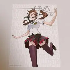エヴァンゲリオン 限定 描き下ろし 大判 カード マリ