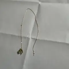 K18ブレスレット　Pt900ペリドットトップ