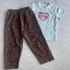 Tシャツとパンツセット（PASTIME）