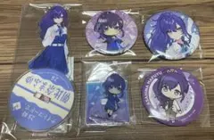 プロセカ　朝比奈まふゆ　ローホンコラボ アクスタ　缶バッジ　ミニアクスタ