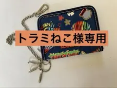 平成レトロ☆デニム財布（小銭入れなし）
