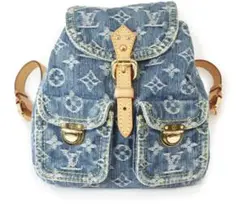 LOUIS VUITTON モノグラムデニム サックアドPM