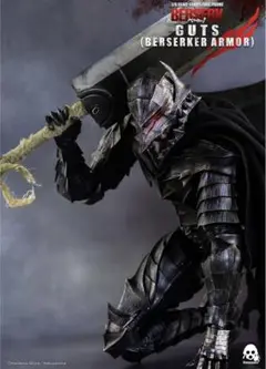 外箱あり ベルセルク threezero ガッツ　フィギュア。 Amazon | 「AC」ThreeZero 1/6 ベルセルク 男性 黒剣士 ガッツ