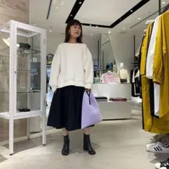 新品 MM6 Maison Margiela メゾンマルジェラ フレアスカート