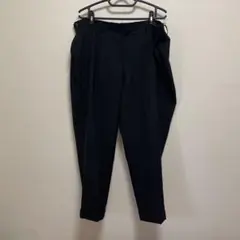 黒 プリーツスラックス 学生ズボン