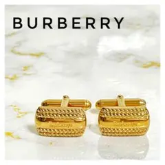 BURBERRY バーバリー カフス カフリンクス ゴールド 希少品