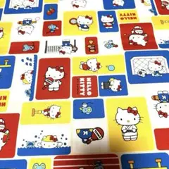 ハローキティ　スポーツ柄生地　2019年