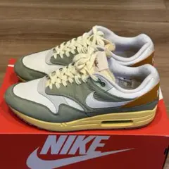 【中古】NIKE ナイキ AIR MAX 1 PRM エアマックス グリーン