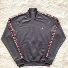 【極美品】FRED PERRY フレッドペリー トラックジャケット 月桂樹ライン
