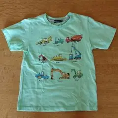 BEAMSmini 半袖 Tシャツ 130cm はたらく車