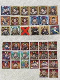 ビックリマン キングダムマン 群雄割拠編・戦国動乱編 38枚セット