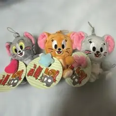 トムとジェリー ぬいぐるみ3体セット