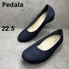 極美品！アシックスペダラ asics pedala パンプス スエード22.5