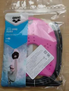 水泳スイム arena デサント ハンドパドル ARN-4435 Lサイズ 新品