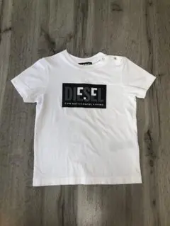 DIESEL ホワイト Tシャツ スナップボタン