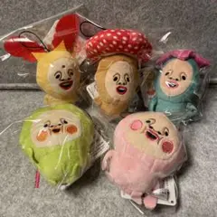 こびとづかん デフォルメマスコット　全5種　コンプリート