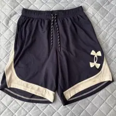Under Armour 黒/ベージュ ルーズフィットパンツ MD