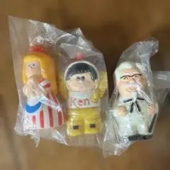 KFC 指人形　レア　フィギュアセット　希少　昭和レトロ