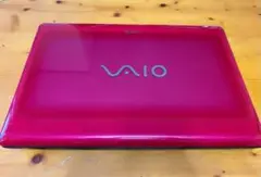Sony/VAIO/ノートPC/ピンク/Windows7