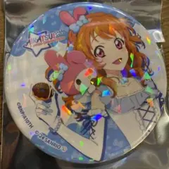 【アイカツ】ホログラム缶バッジ　サンリオキャラクターズ　マイメロディ　大空あかり