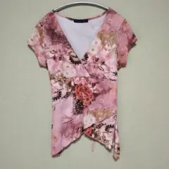 American City Wear 花柄半袖シャツ
