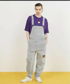 美品✨FRAPBOIS フラボア ワイド サロペット シリンダーパンツ 美品✨FRAPBOIS フラボア ワイド サロペット シリンダーパンツ