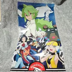 ポケモン ベストウィッシュ デラックス クリアポスター 描き下ろしイラスト 希少