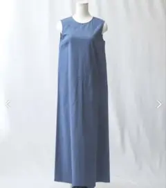 ナラカミーチェ See she me チノストレッチバックファスナーワンピース