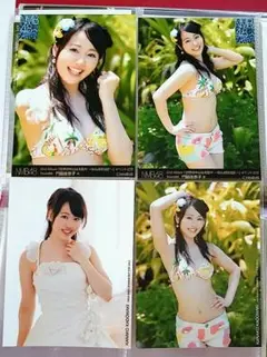 ♡門脇佳奈子♡ NMB48 なんば自治区封入生写真 4枚 ウエディング水着Ver