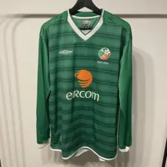 アイルランド代表Umbro アンブロ サッカーユニフォーム長袖　デッドストック
