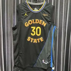 NBA GOLDEN STATE 30番 ジャージ 黒XL