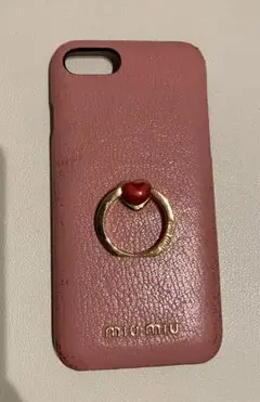 【美品】miumiu iPhone8 スマホケース MIU MIU - miumiu iphone8 ケースの通販 by mm's shop｜ミュウ