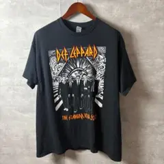 Def Leppard The Stadium Tour 2022 Tシャツ 黒