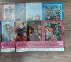 ワンピース 一番くじ クリアファイル&ステッカー