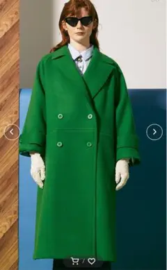【美品】Maison Special コート Green
