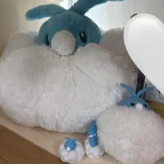 ✨希少・タグ付き✨ポケモンセンター限定 ふわふわ抱きぬいぐるみ チルット Pokemon Center (ポケモンセンター) ヌイグルミ ふわふわ抱き