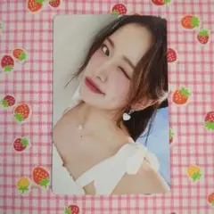 ユジン　トレカ　IVE公式　ALIVE　初回生産限定盤B　アルバム封入トレカ