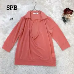 【エスピービー】SPB シャツ ブラウス 長袖トップス コーラルピンク