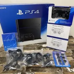 【送料無料】PS4 CUH-1200A ブラック 500GB 本体＋付属品