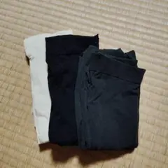 3色タイツセット（ホワイト・ブラック・ダークグレー）